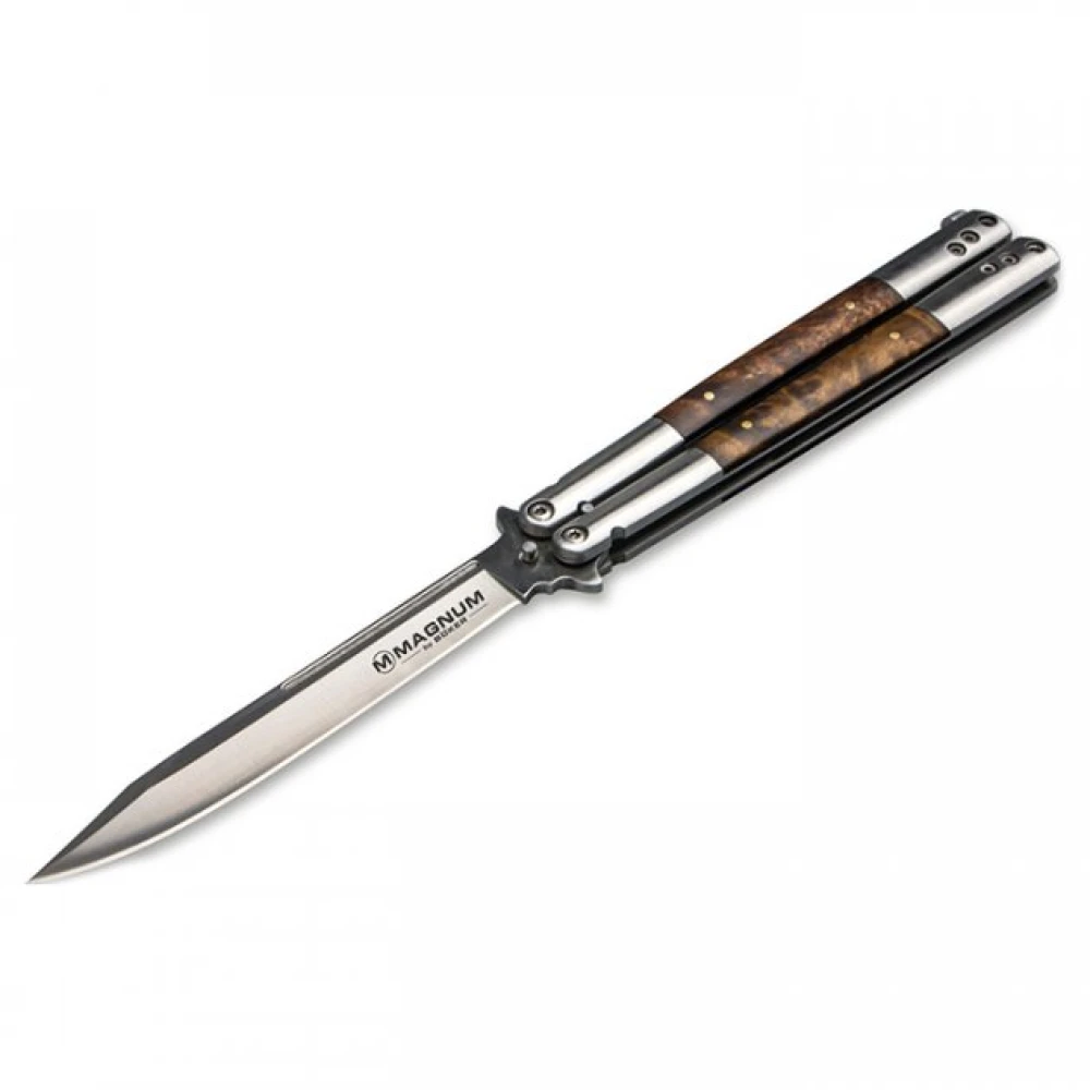 Ніж Boker Magnum Balisong Wood Large
