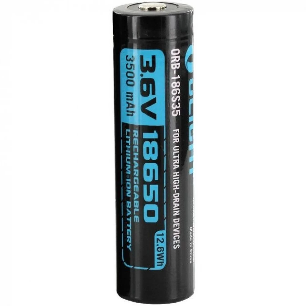 Акумуляторна батарея Olight 18650 HDС (10A) 3500mAh