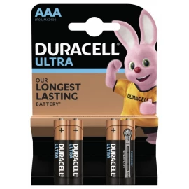 Батарейки Duracell LR03 KPD 04*10 Ultra 4шт