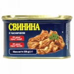 Свинина PowerBanka с чесноком с/б 200г