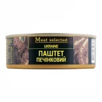 Паштет Meat selected Печеночный ж/б 240г
