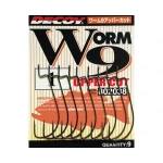 Гачок Decoy Worm 9 Upper Cut 01, 9 шт/уп