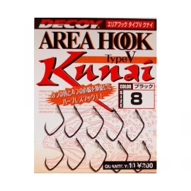 Гачок Decoy Area Hook V Kunai 04, 10 шт/уп