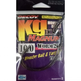 Гачок Decoy Worm 26 Kg Hook Magnum 10/0, 2 шт/уп