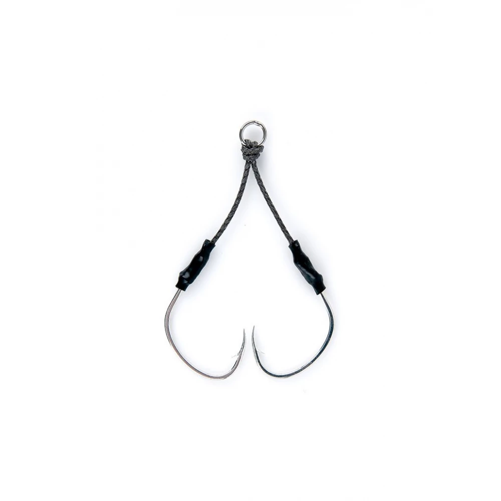 Крючок Decoy DJ-88 Twin Pike 2/0, 2 шт/уп
