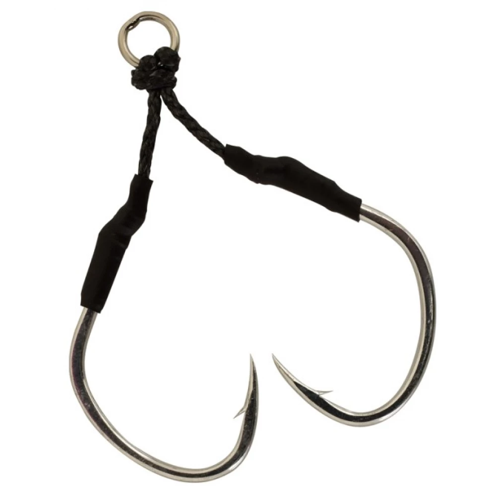 Крючок Decoy DJ-80 Twin Pike Shorter 2/0, 2 шт/уп