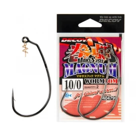 Крючок Decoy Worm 30M Makisasu Hook Magnum #8/0 (3 шт/уп)