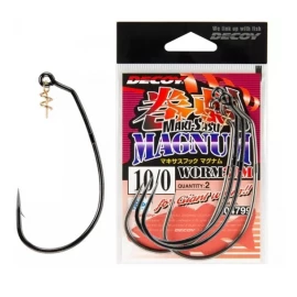 Крючок Decoy Worm 30M Makisasu Hook Magnum #6/0 (4 шт/уп)
