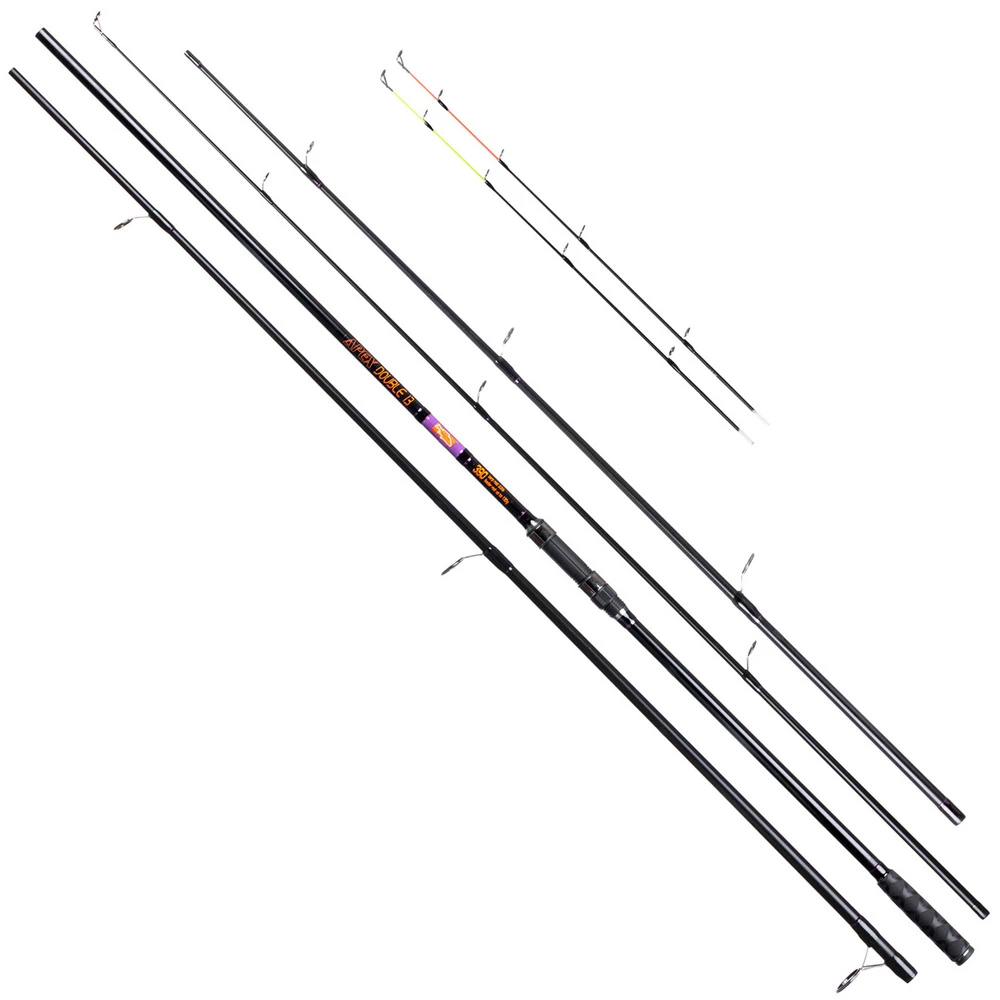Вудилище фідерне Brain Apex Double 3.3m 3.25lbs/max 130g