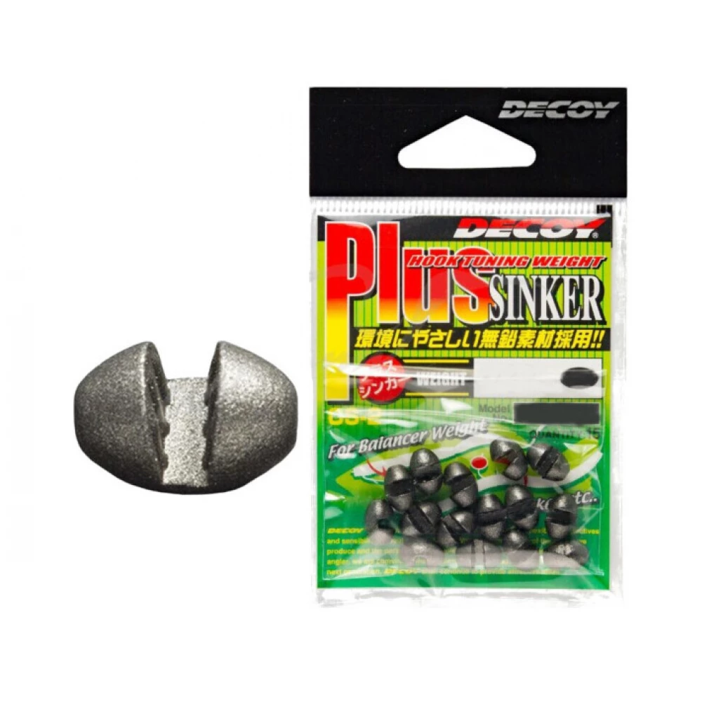 Грузик Decoy CS-2 Plus Sinker 0.6g (15шт/уп)