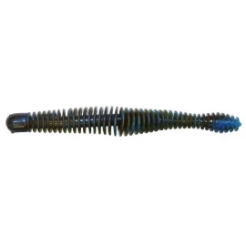 Силікон Big Bite Baits Coontail 4.75" Grn Pump Blu Swirl 7 шт.