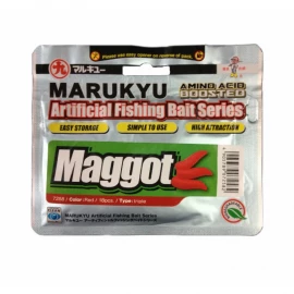 Искусственная насадка Marukyu Maggot Orange Glow