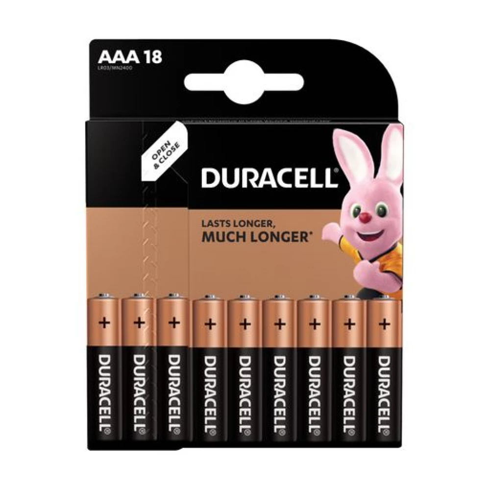 Батарейки Duracell LR03 MN2400 18шт