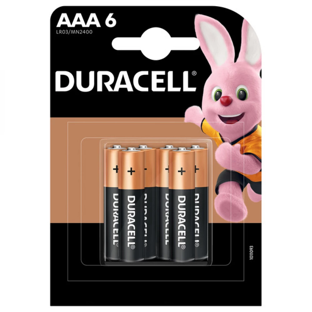 Батарейки Duracell LR03 MN2400 6шт