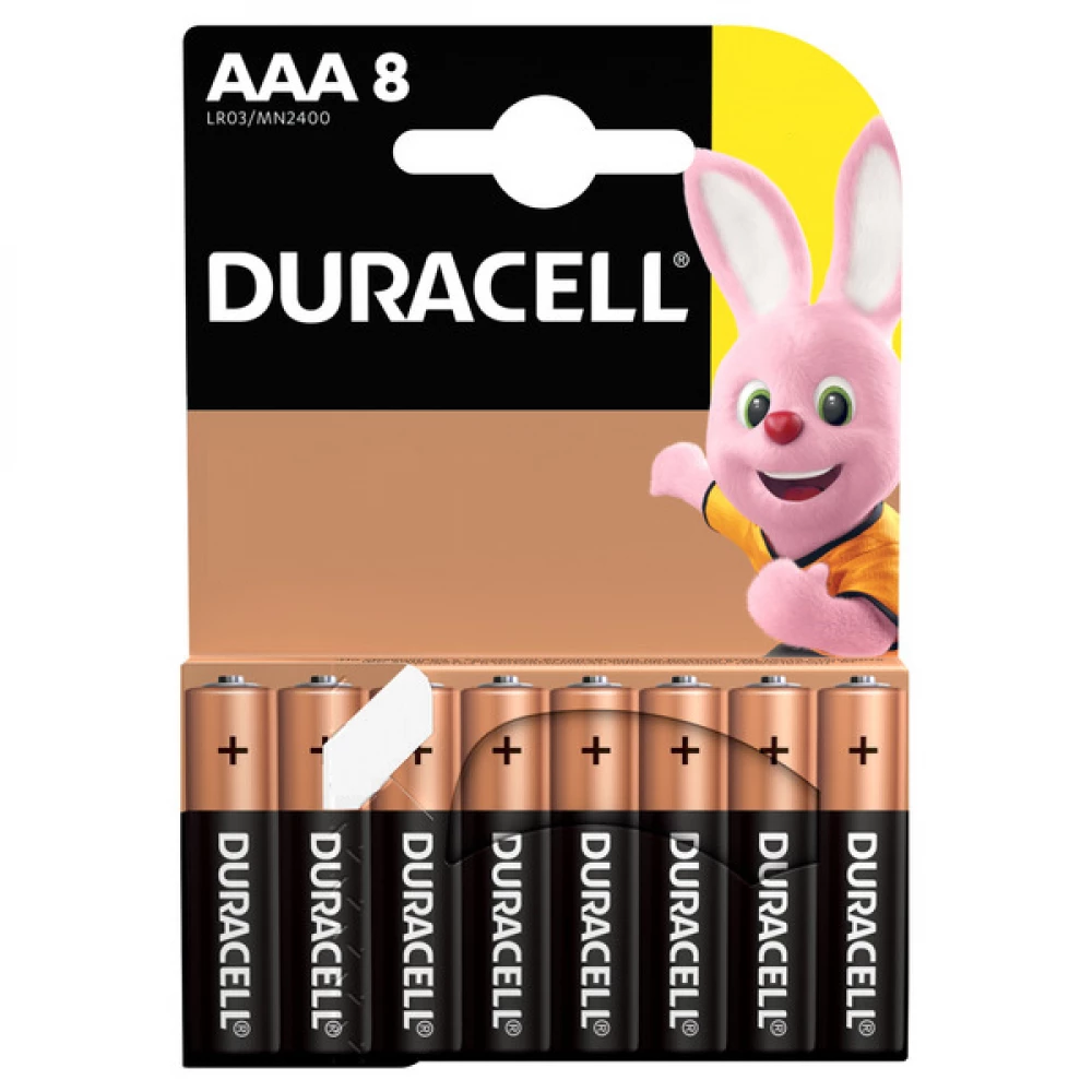 Батарейки Duracell LR03 MN2400 8шт