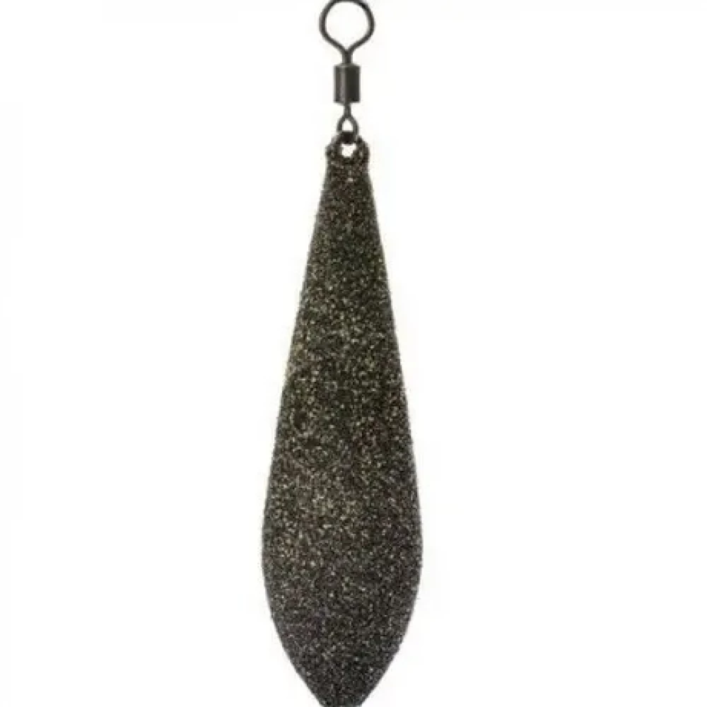 Грузило Brain Long Cast текстурное покрытие Camo Black 140g