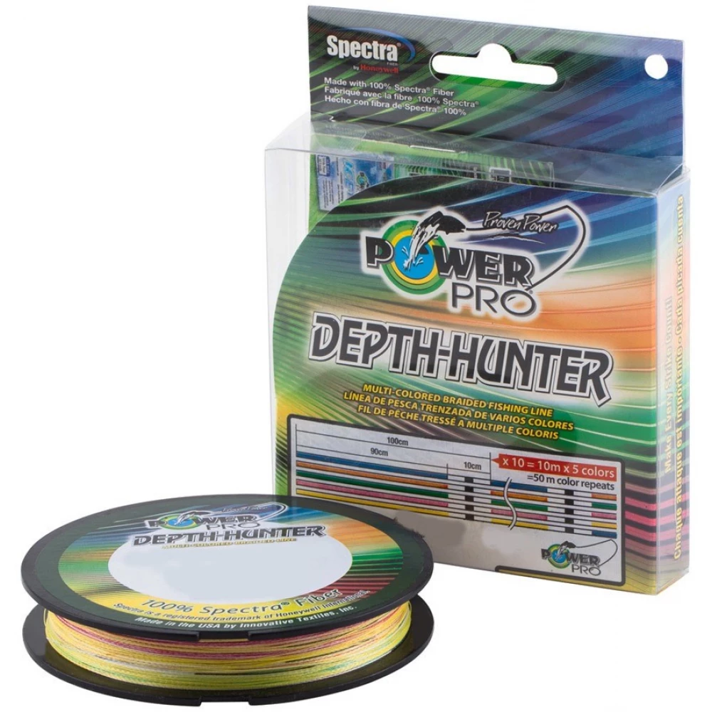 Шнур Power Pro Depth-Hunter (Multi Color) 1600m 0.23mm 33lb/15.0kg