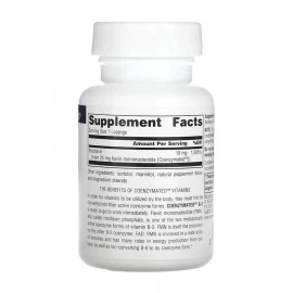 Вітамін B2 Source Naturals Coenzymated™ B-2 25 mg Peppermint - 60 lozenges