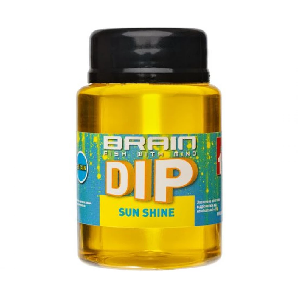 Дип для бойлов Brain F1 Sun Shine (жмых) 100ml 