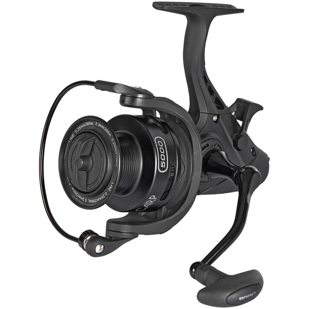 Катушка Brain Classic Carp Baitrunner 5000 4+1BB 5.0:1 Screw Handle