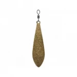 Грузило Brain Horizon текстурное покрытие "Muddy Green" 130g