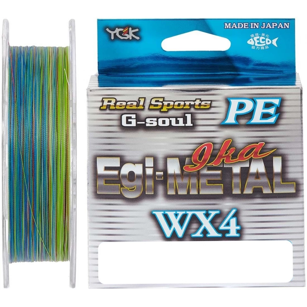 Шнур YGK G-Soul EGI Metal 150m #1.5/0.205mm 25lb/10.5kg