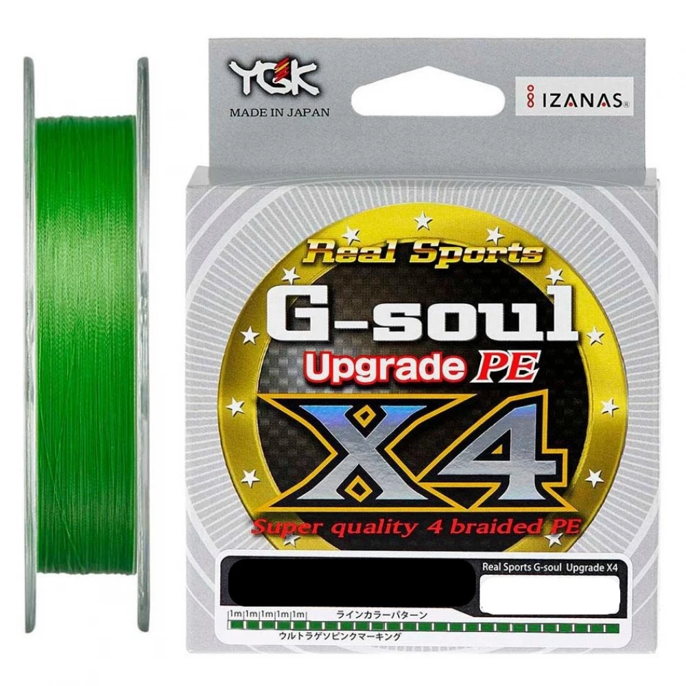 Шнур YGK G-Soul X4 Upgrade 200m #0.3/6lb