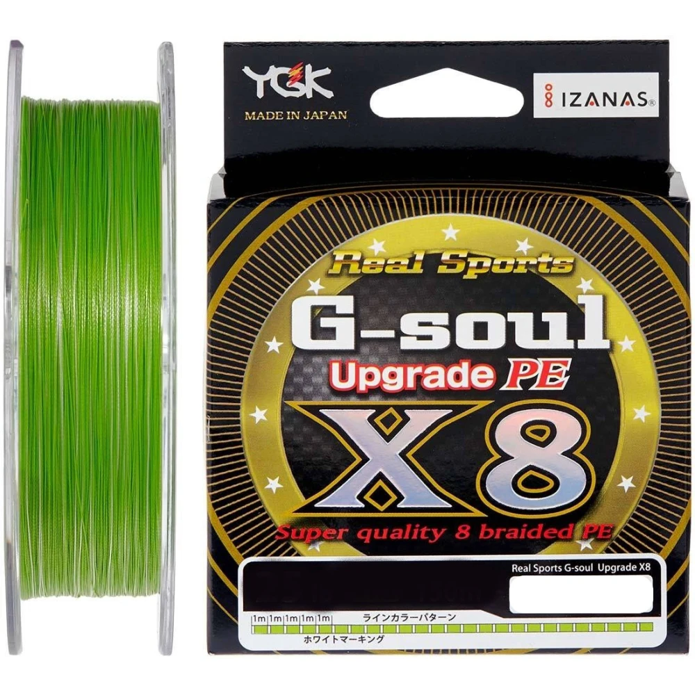 Шнур YGK G-Soul X8 Upgrade 150m #1.2/0.185mm 25lb