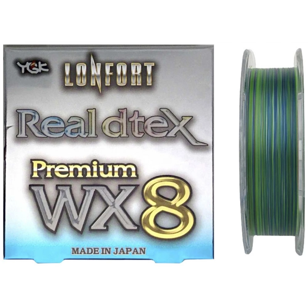 Шнур YGK Lonfort Real DTex X8 90m #0.4/12lb