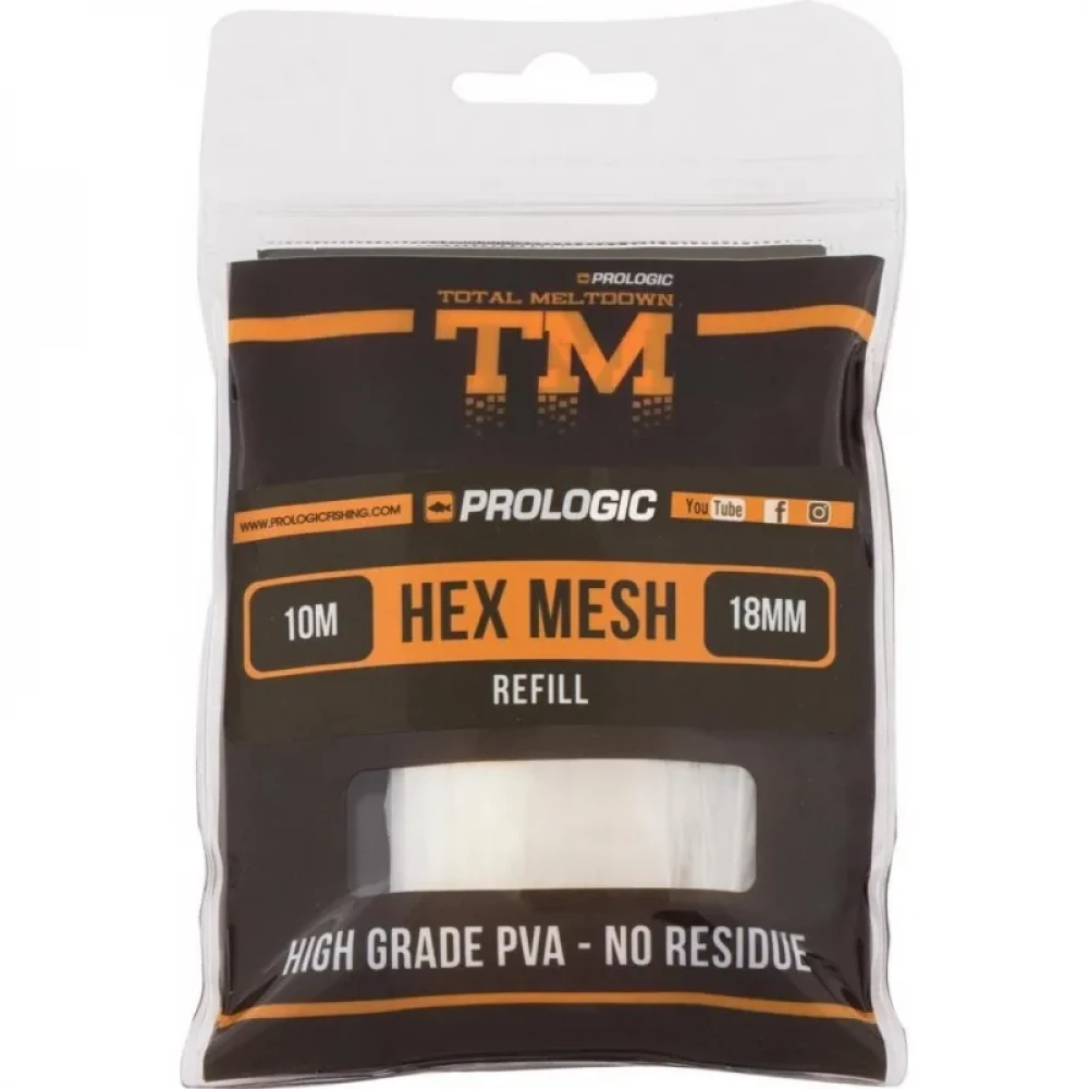 Пва-сітка Prologic TM PVA Hex Mesh Refill 10m 18mm