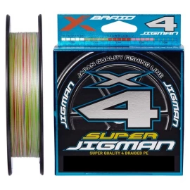 Шнур YGK X-Braid Super Jigman X4 200m #1.5/0.205mm 25lb/11.3kg