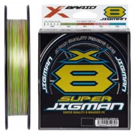 Шнур YGK X-Braid Super Jigman X8 200m #1.5/0.205mm 30lb/13.6kg