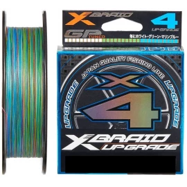Шнур YGK X-Braid Upgrade X4 (3 colored) 120m #0.4/0.104mm 8lb/3.6kg