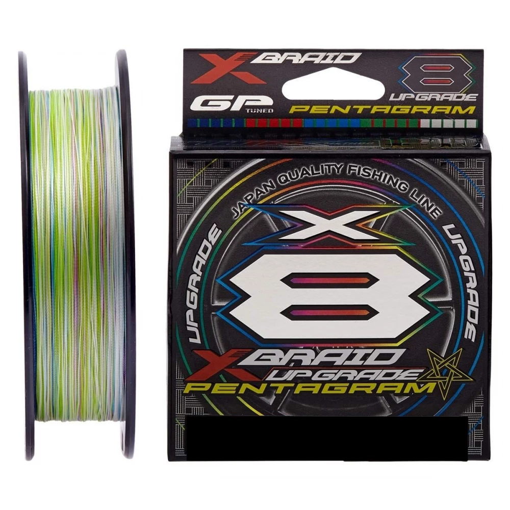 Шнур YGK X-Braid Upgrade X8 Pentagram 200m #0.5/0.117mm 12lb/5.5kg