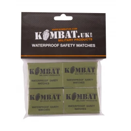 Сірники водозахисні Kombat UK Waterproof (4 пачки)