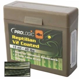 Поводковый материал Prologic Reptilian V2 15m 35lb Coated Camo Sinking