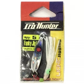 Пількер Prohunter Fanky Jig with skirt assist hook 5g 