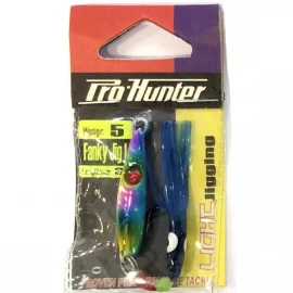 Пількер Prohunter Fanky Jig with skirt assist hook 5g 