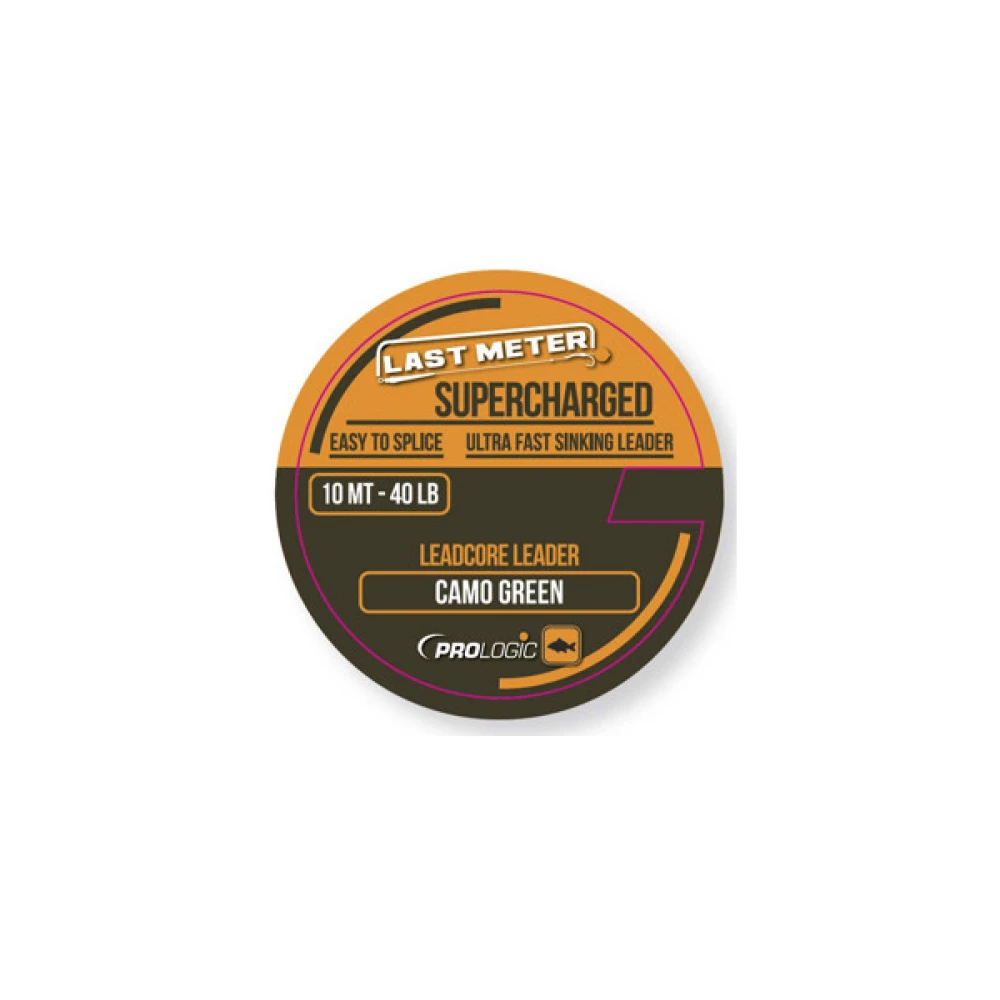 Лідкор Prologic Supercharged Leadcore Leader 10m 40lbs Camo Green