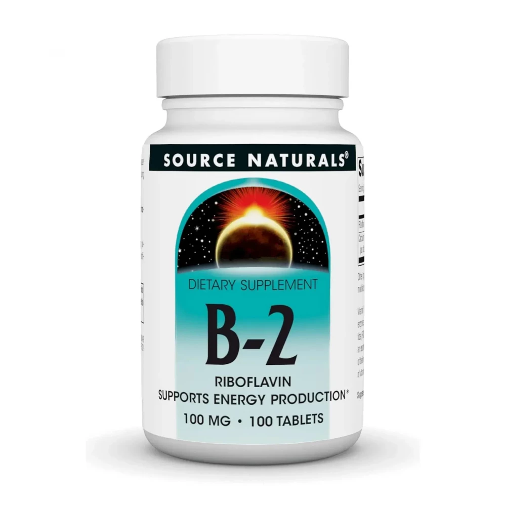 Витамин B2 Source Naturals Vitamin B-2 100 mg - 100 tabs