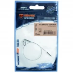 Повідець Ukrspin Orange Spinning титан AFW 17см 12кг(25lb)/0.38мм