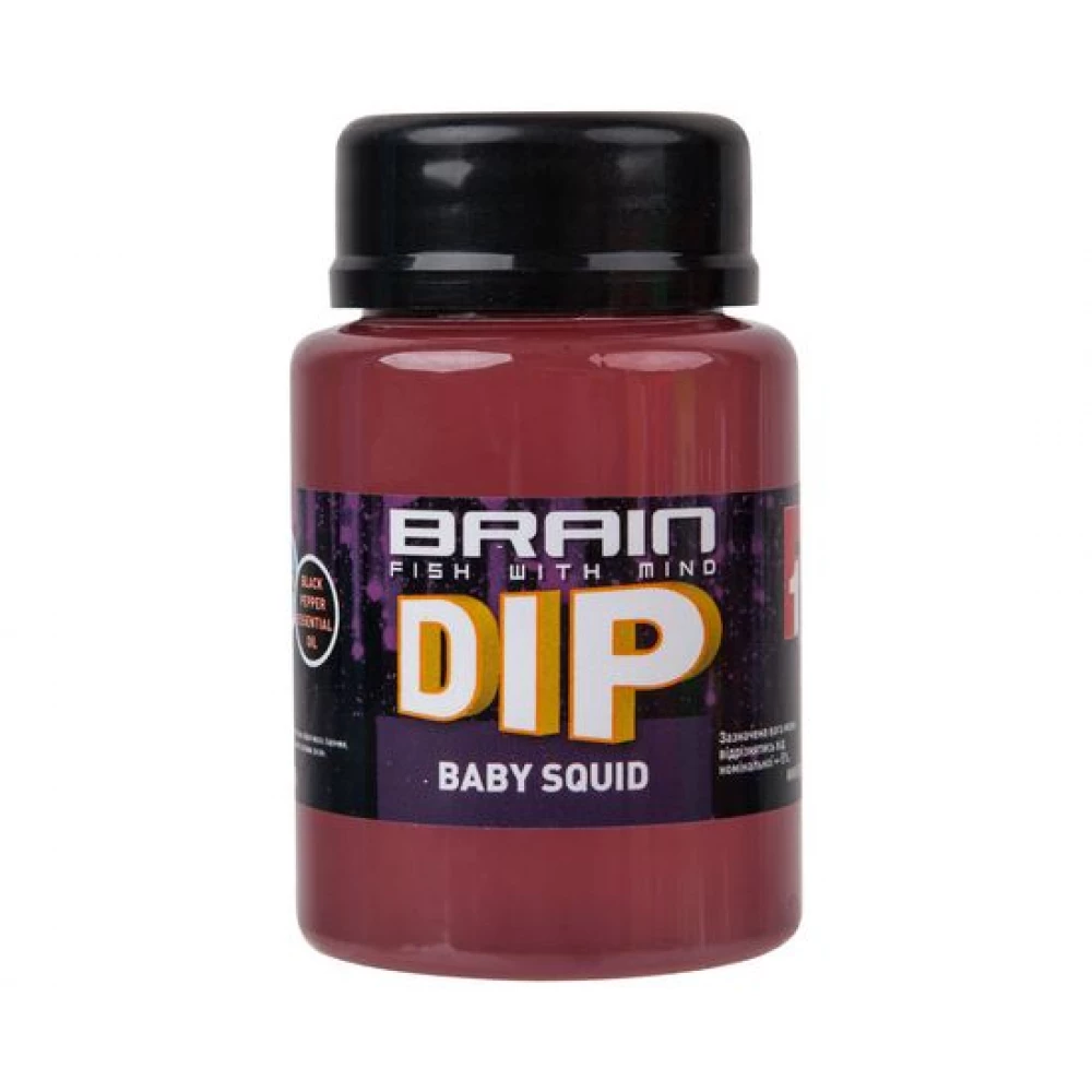 Дип для бойлов Brain F1 Baby squid (кальмар) 100ml