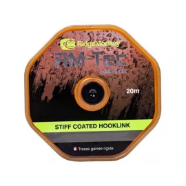 Поводковый материал RidgeMonkey RM-Tec Stiff Coated Hooklink Organic Brown 25lb 20м