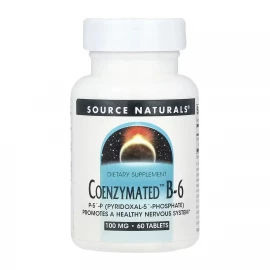 Вітамін B6 Source Naturals Coenzymated™ Vitamin B-6 100 mg - 60 tabs