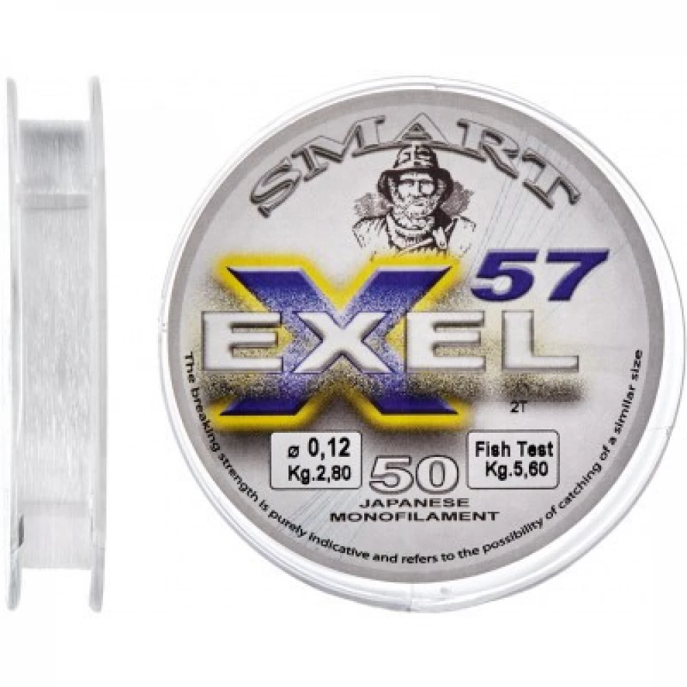 Волосінь Smart Exel 57 50m 0.20mm 5.2kg