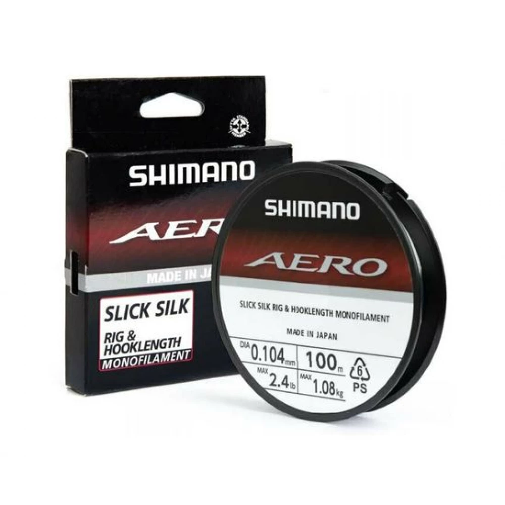 Леска Shimano Aero Slick Silk Rig/Hooklength 100m 0.152mm 2.23kg