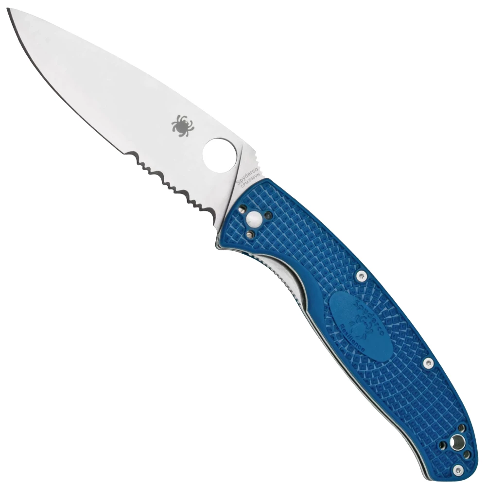 Ніж Spyderco Resilience FRN напівсерейтор