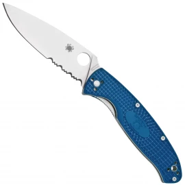 Ніж Spyderco Resilience FRN напівсерейтор