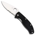 Ніж Spyderco Tenacious напівсерейтор