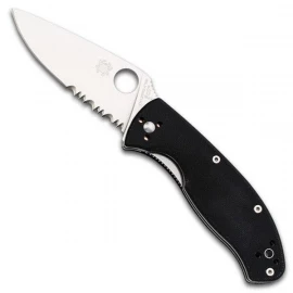 Ніж Spyderco Tenacious напівсерейтор